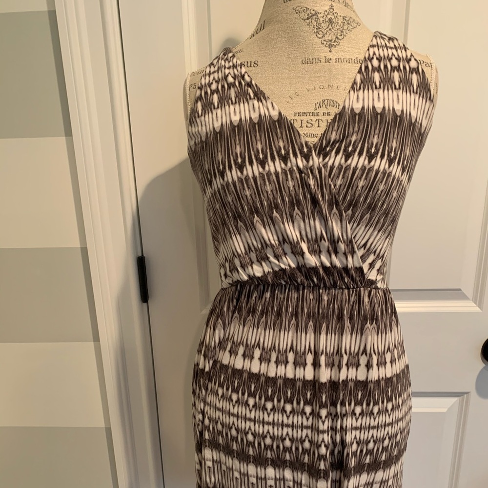 Cynthia Rowey Stretchy Sun Dress - Crossover Neck